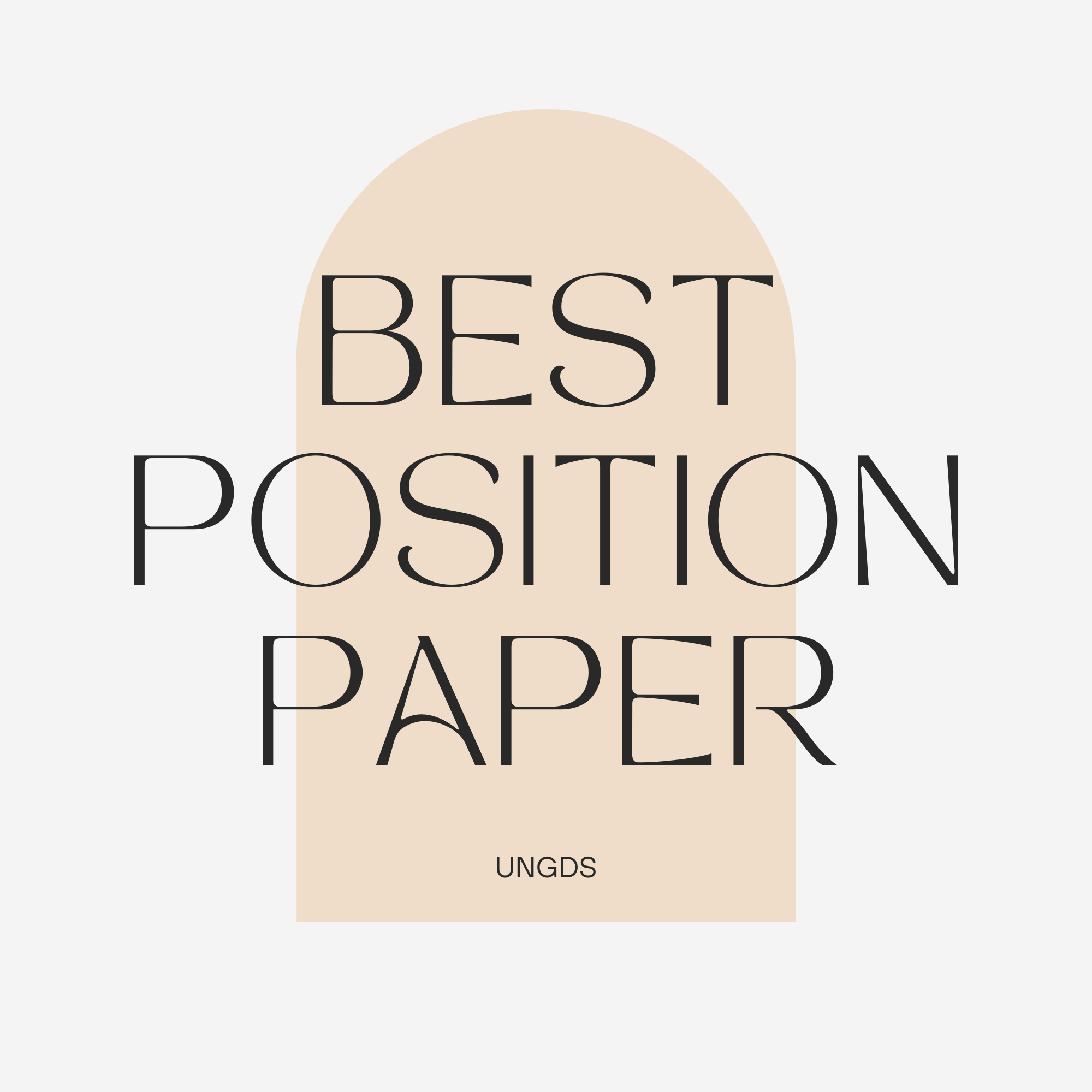 Best Position Paper