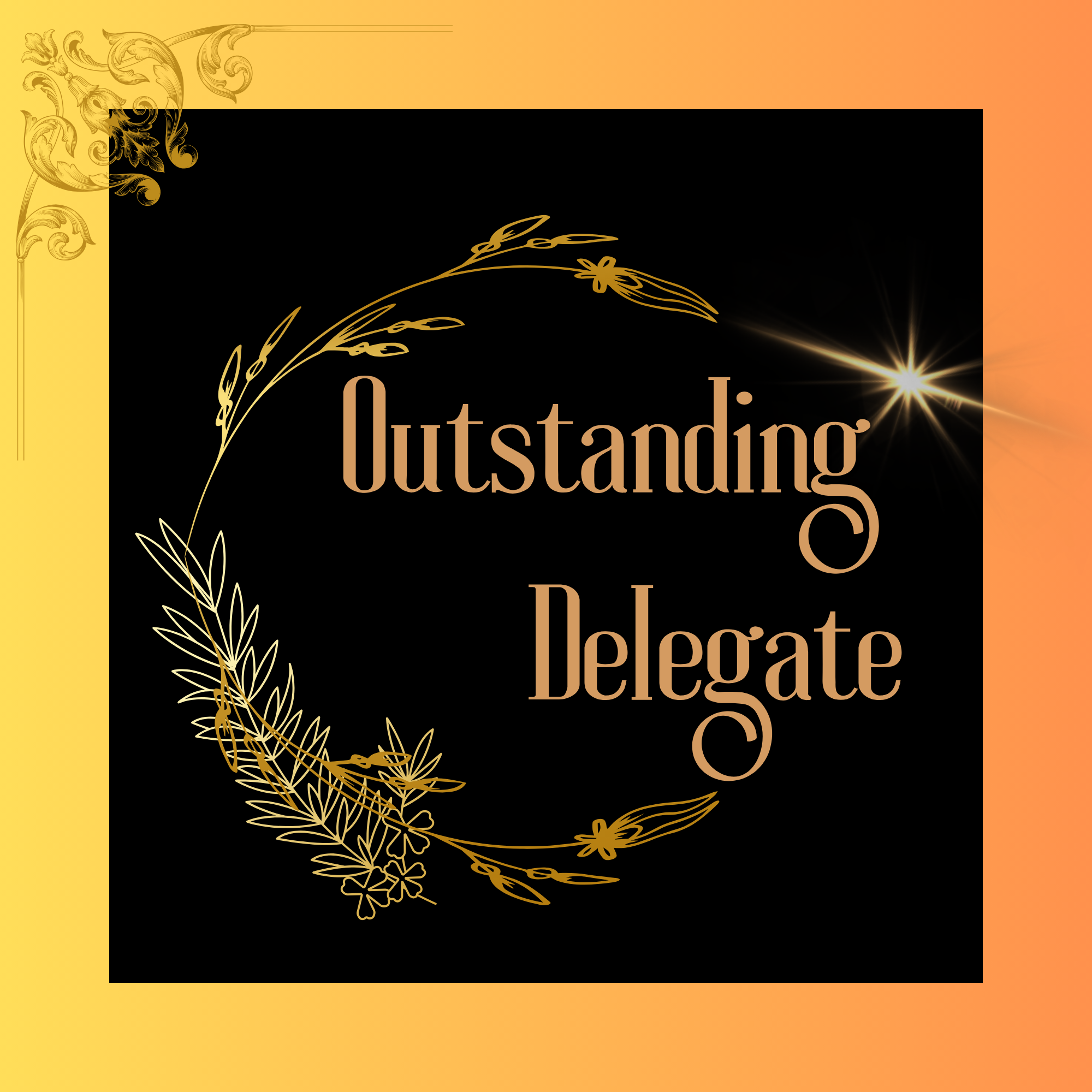 Outstanding Delegate