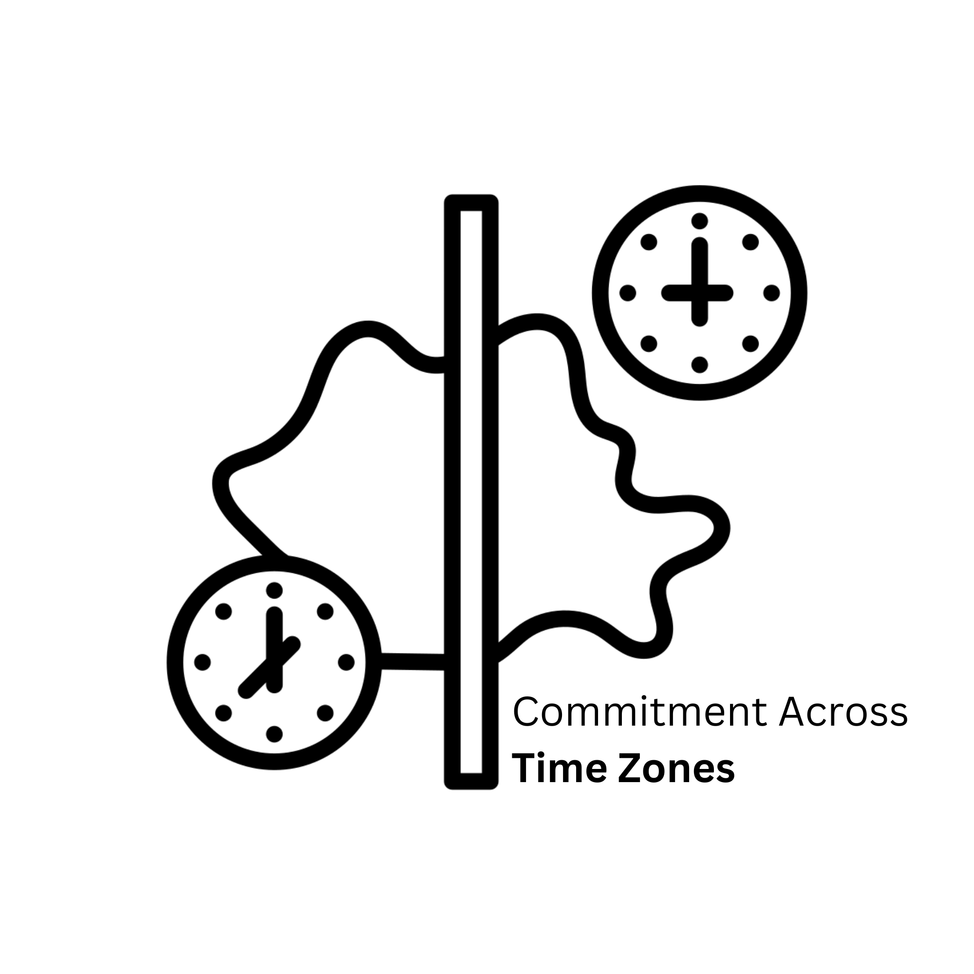 Distinguished Commitment Across Time Zones
