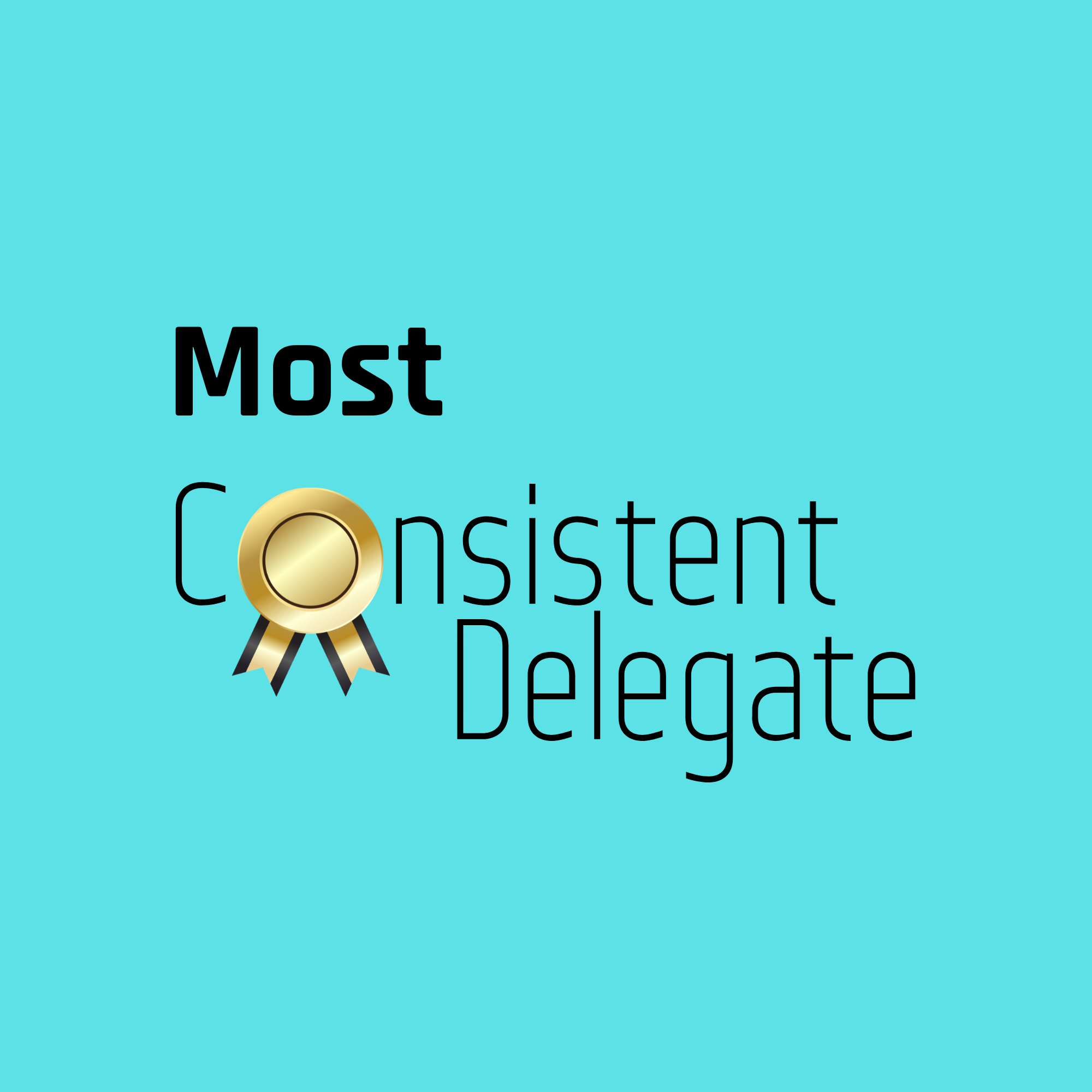 Most Consistent Delegate
